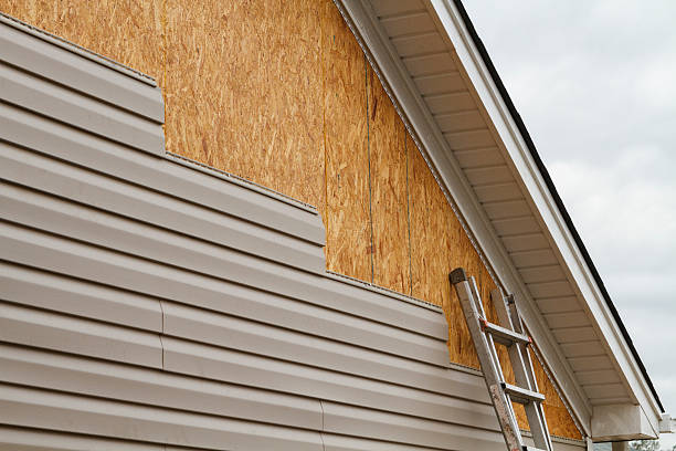 Professional Siding Inspection technician working in Martinsville, NJ